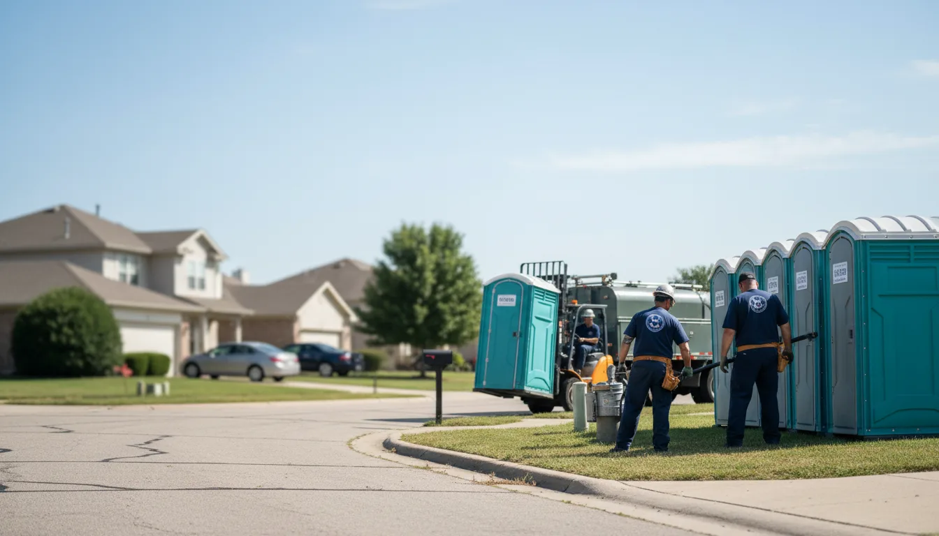 Porta Potty Rental in New Castle, IN near me